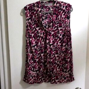 Kasper Sleeveless Top Size 2X